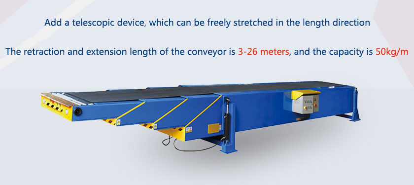 Retractable Belt Conveyor Features